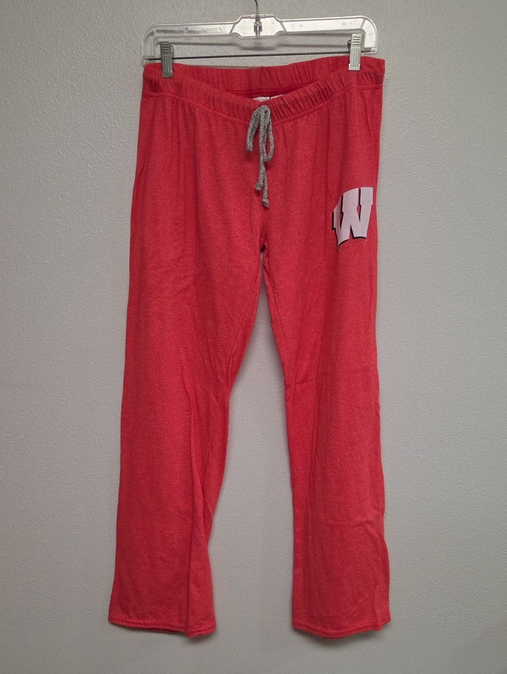 Red Women's Lounge Pants with Drawstring